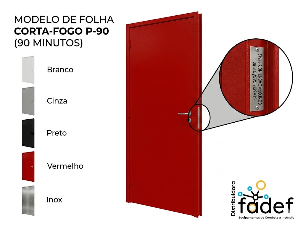 MODELOS DE FOLHAS DE PORTA CORTA FOGO FADEF DISTRIBUIDORA